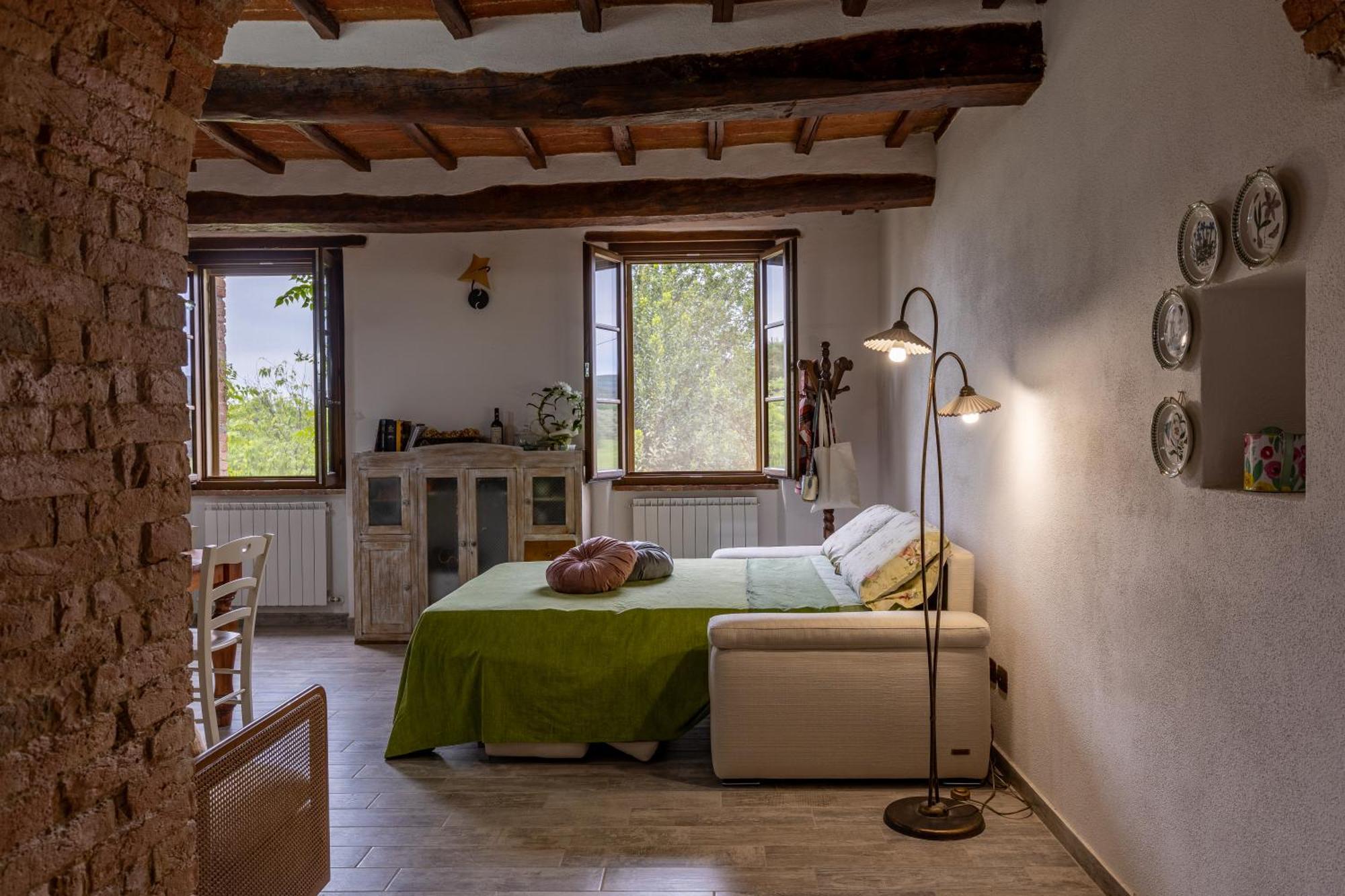 Pociano 1863 - Country House With Stunning View Of Siena Lupompesi Exterior foto